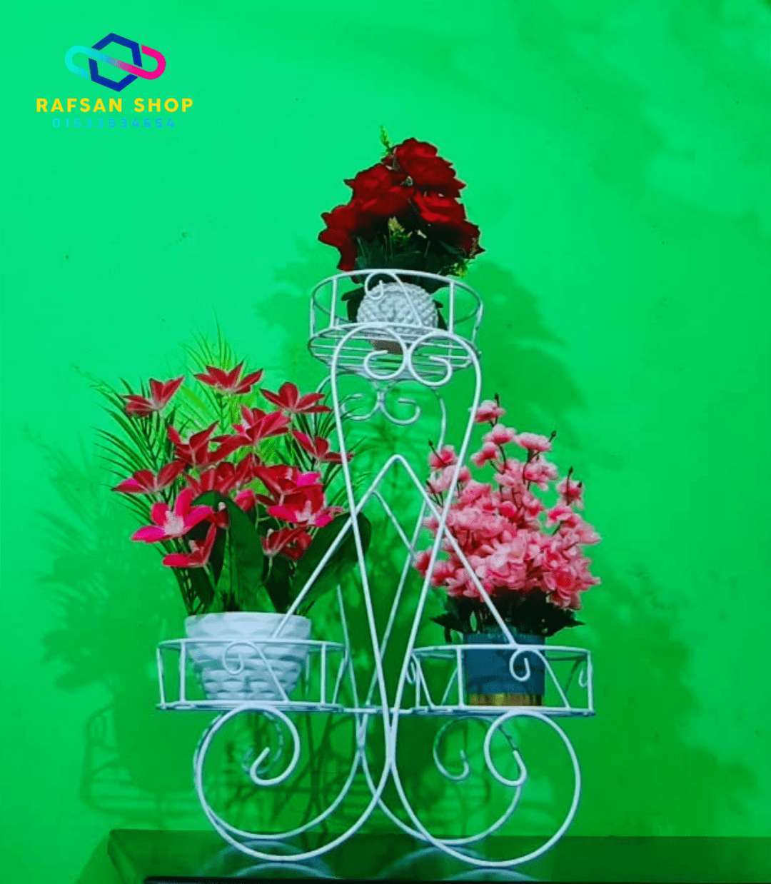 2025/11/Picsart_25-07-21_00-26-01-920.png Flower Pot Multiple Indoor Plant Stand, 3 Step - Image 1