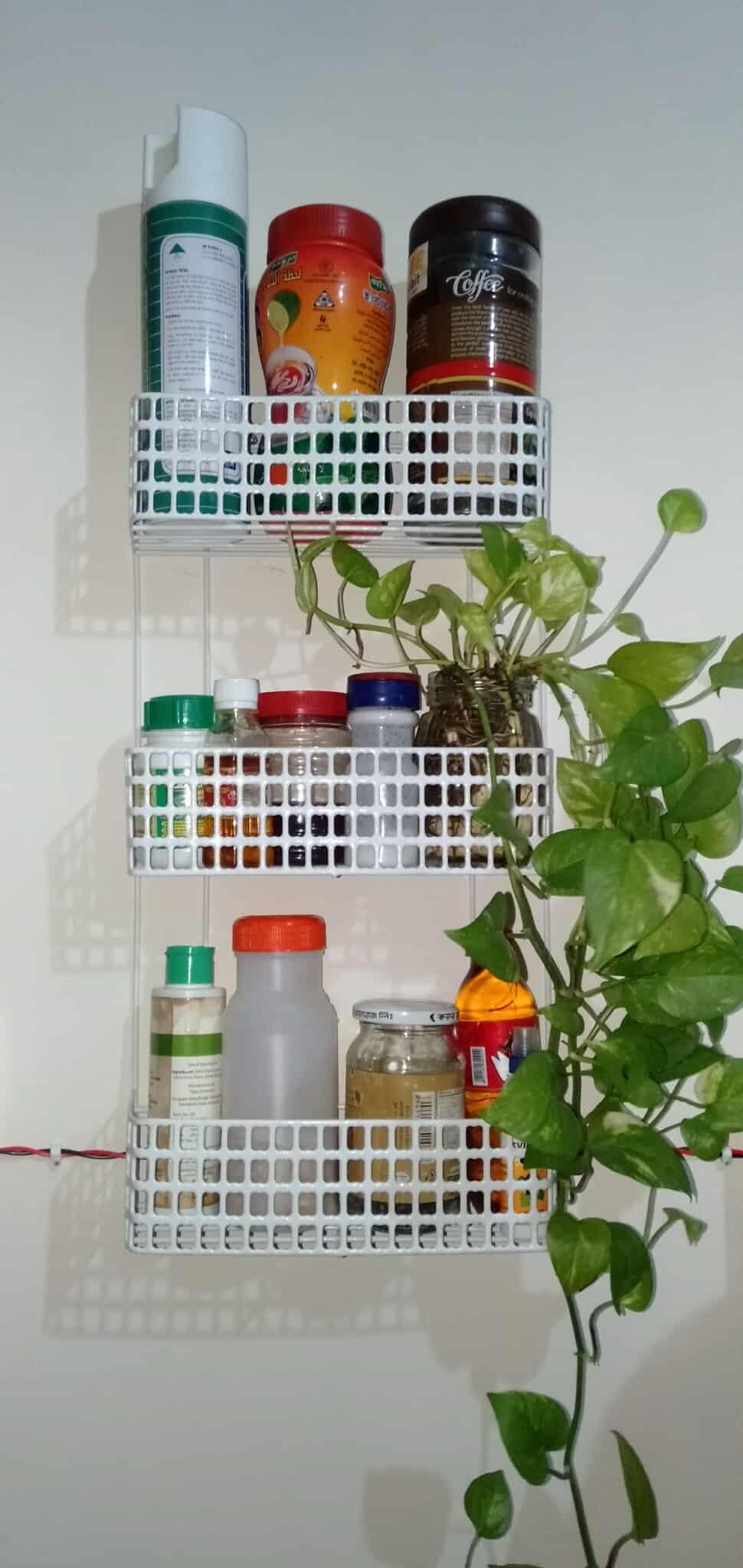 Metal Square Rack 3 step - Image 2